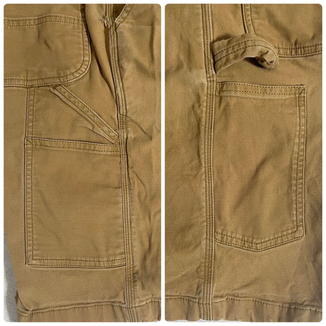 古着 carhartt ハーフパンツ サイズ42 ブラウン