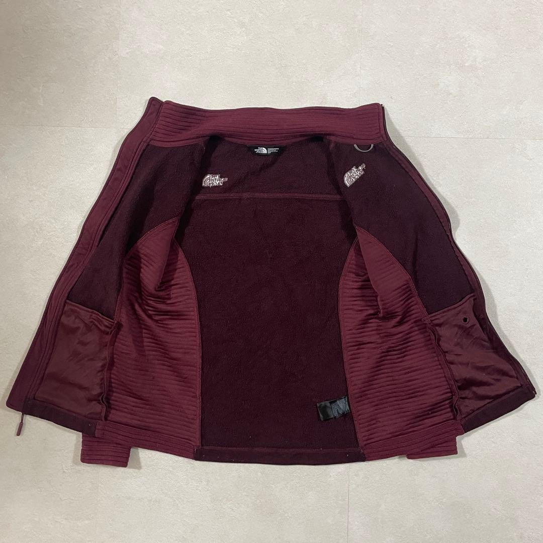 【美品】THE NORTH FACE フリースジャケット S ワインレッド