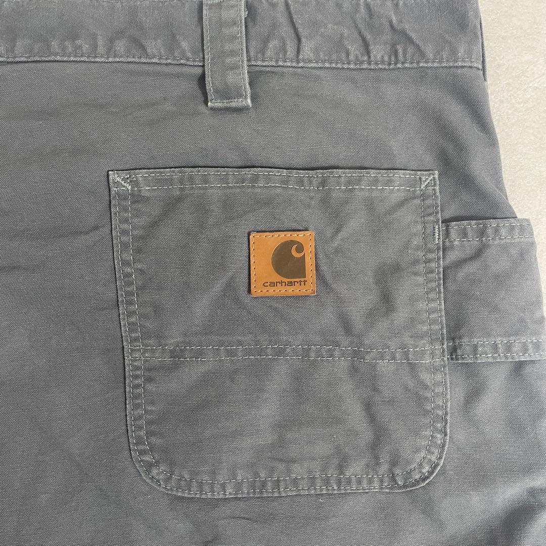 【美品】Carhartt ハーフパンツ サイズ42 グレー