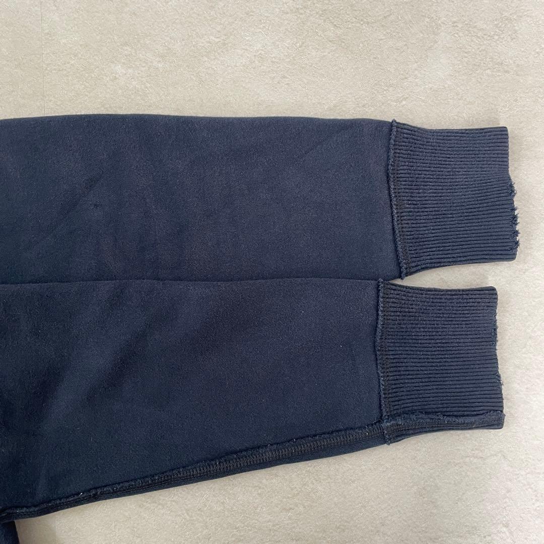 古着 Abercrombie & Fitch ダメージ加工パーカー S ネイビー