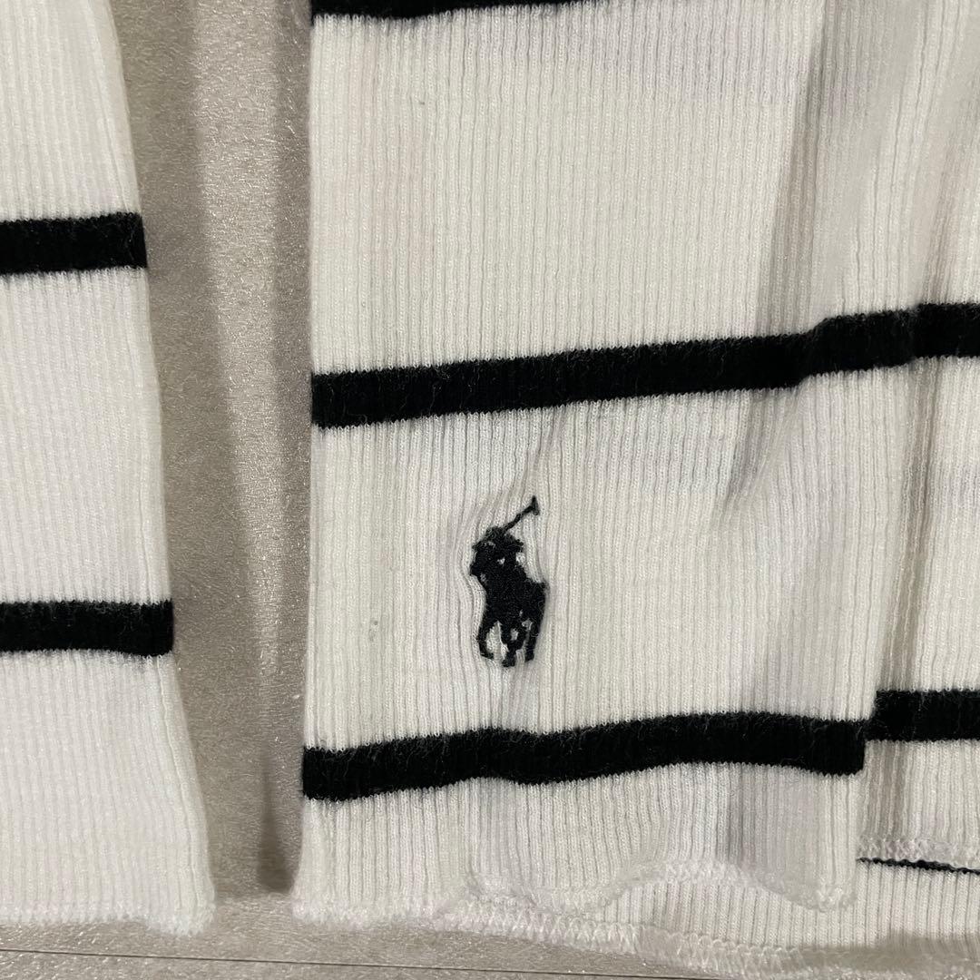 【美品】90s POLO RALPH LAUREN 長袖Tシャツ 裾ポニー刺繍