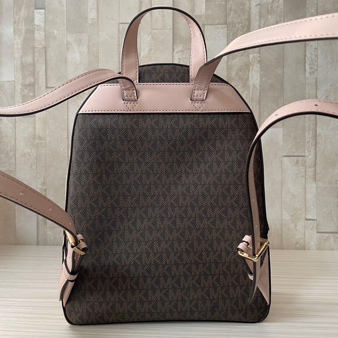 訳あり新品 MICHAEL KORS バックパック バイカラー