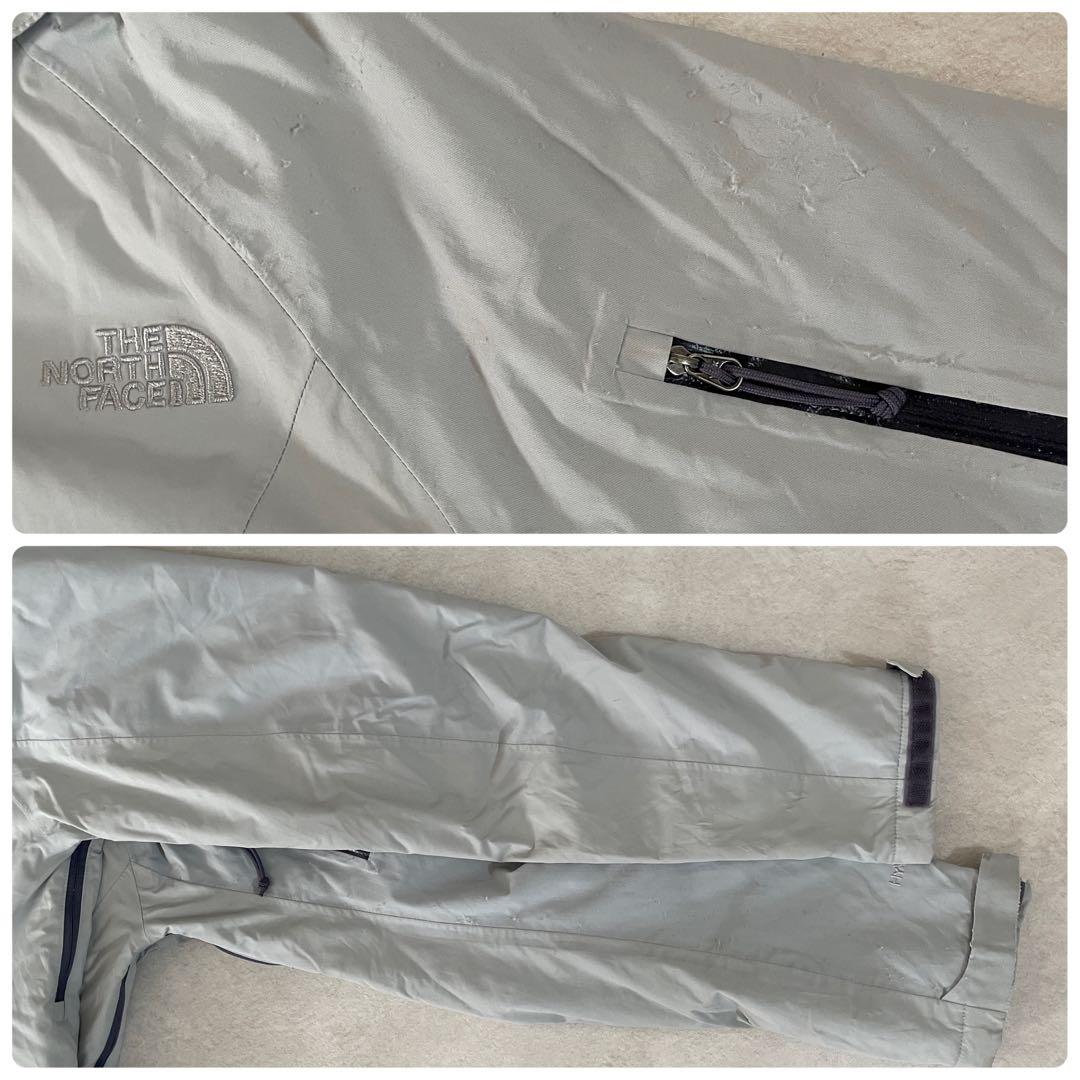 古着 THE NORTH FACE マウンテンパーカー HYVENT グレー