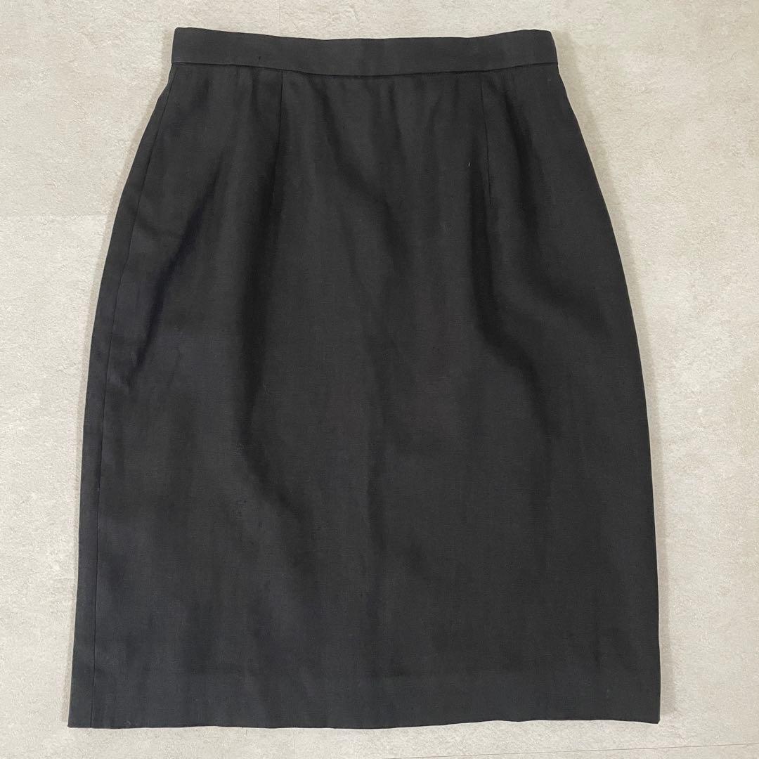 【美品】POLO RALPH LAUREN 膝丈スカート サイズ 11 黒色