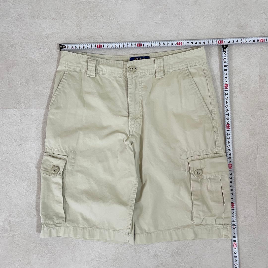 【美品】 POLO RALPH LAUREN ハーフパンツ 16 ベージュ