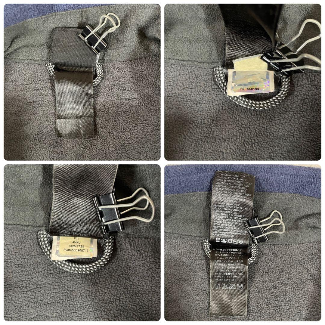 古着 THE NORTH FACE フリースジャケット サイズXL ネイビー