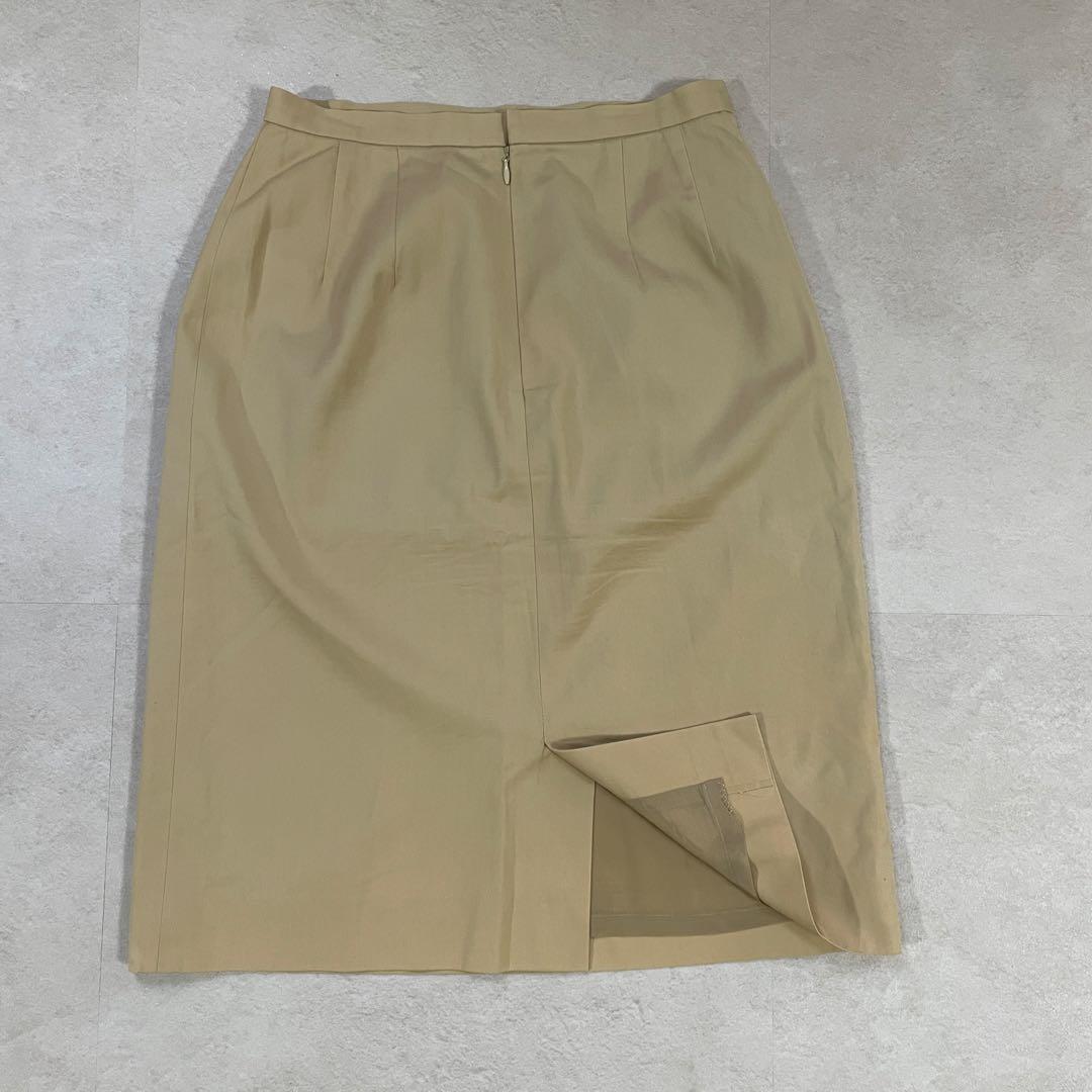 90s BURBERRYS 膝丈スカート サイズ40 ベージュ