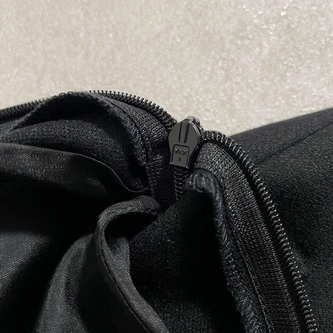 【美品】FENDI フェンディ ウールスカート イタリア製 サイズ42 ブラック