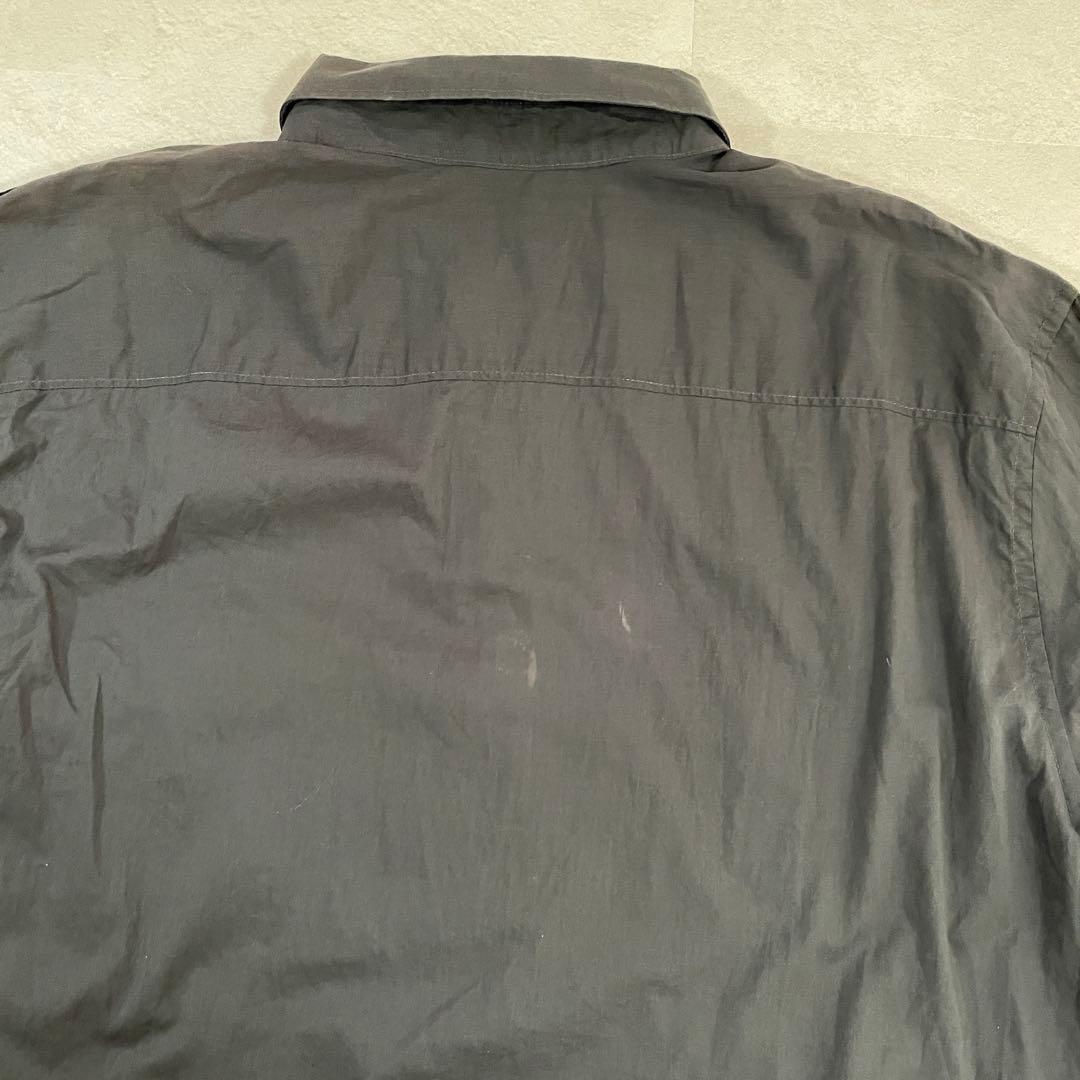古着 Calvin Klein 長袖シャツ サイズXL ブラック