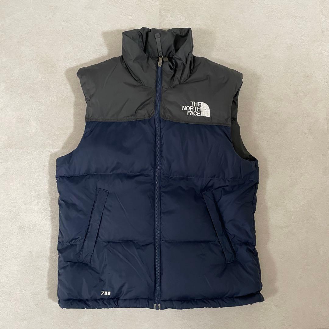 古着 THE NORTH FACE ヌプシダウンベスト 700フィル S/P
