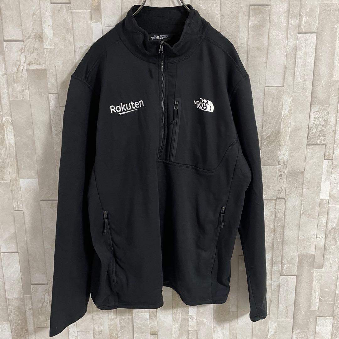 【レア企業ロゴ刺繍】THE NORTH FACE フリースジャケット