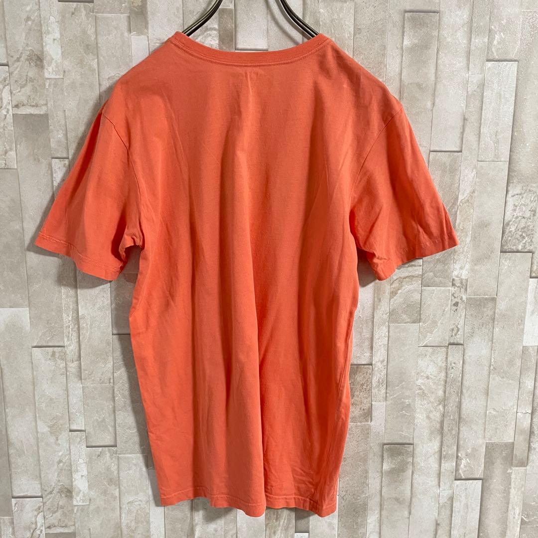【美品】Patagonia 半袖Tシャツ ロゴプリント サイズ2XL オレンジ