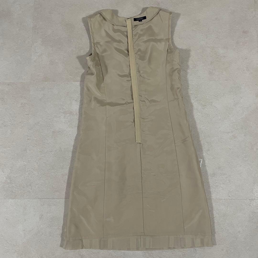 古着 BURBERRY LONDON ワンピース ノースリーブ 日本製