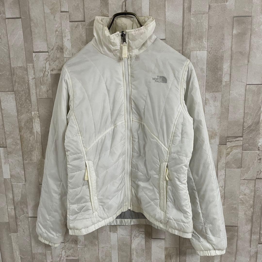 古着 THE NORTH FACE ダウンジャケット XS ホワイト