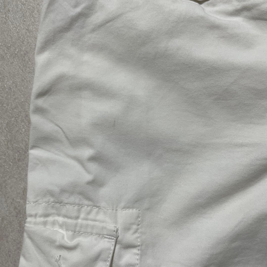 古着 POLO RALPH LAUREN ハーフパンツサイズ18 ホワイト