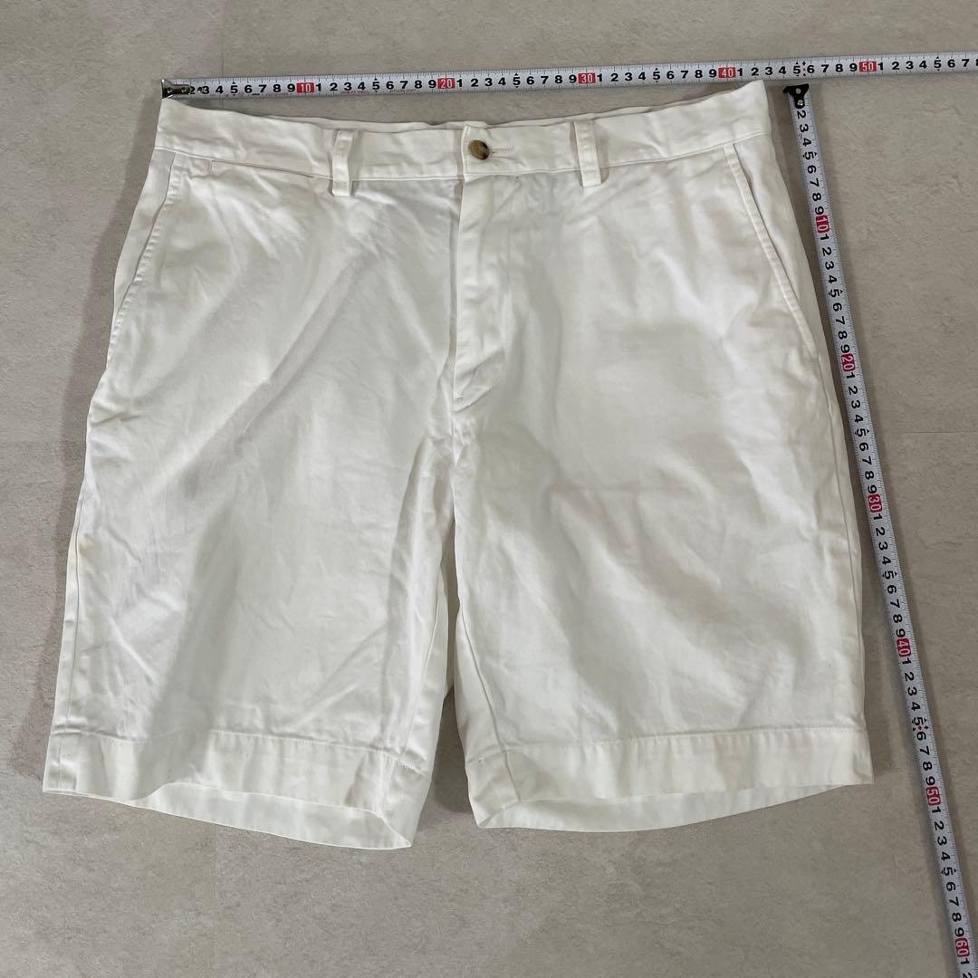 古着 POLO RALPH LAUREN ハーフパンツ サイズ33 ホワイト