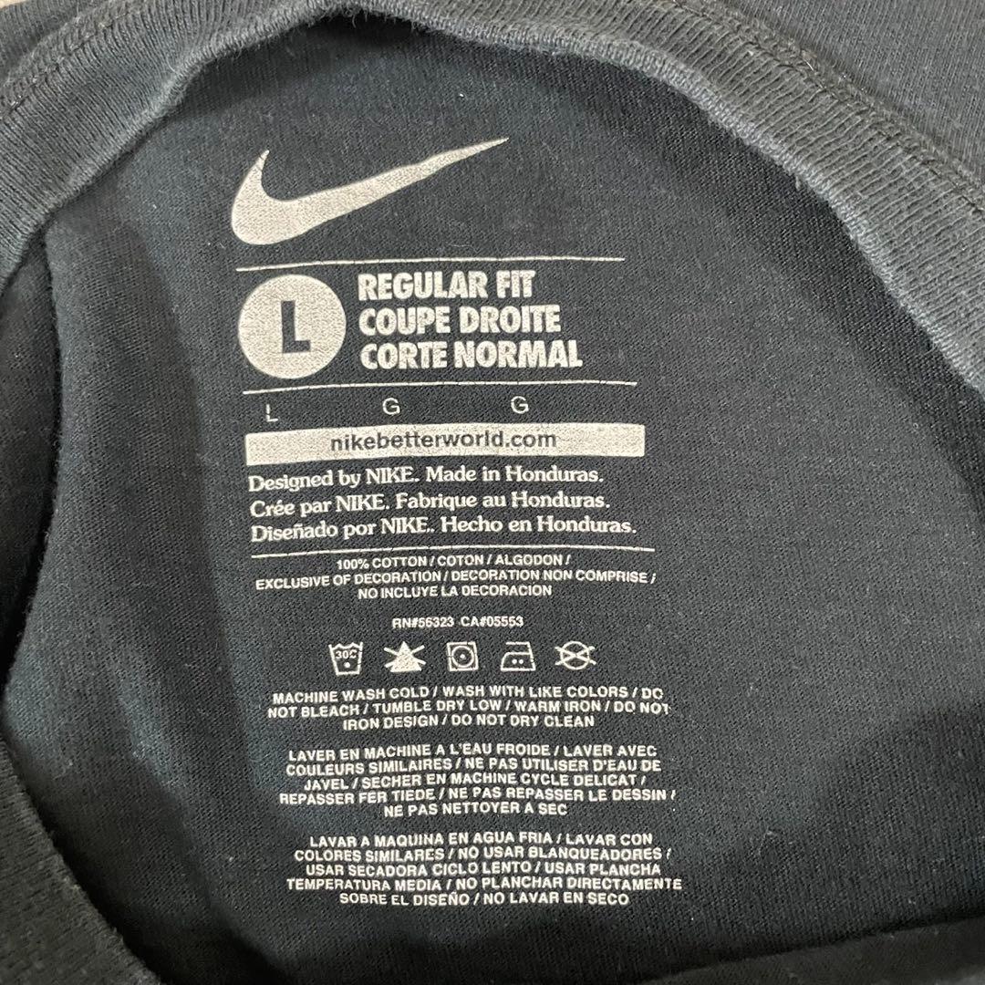 USA古着 NIKE 半袖Tシャツ Lサイズ ブラック