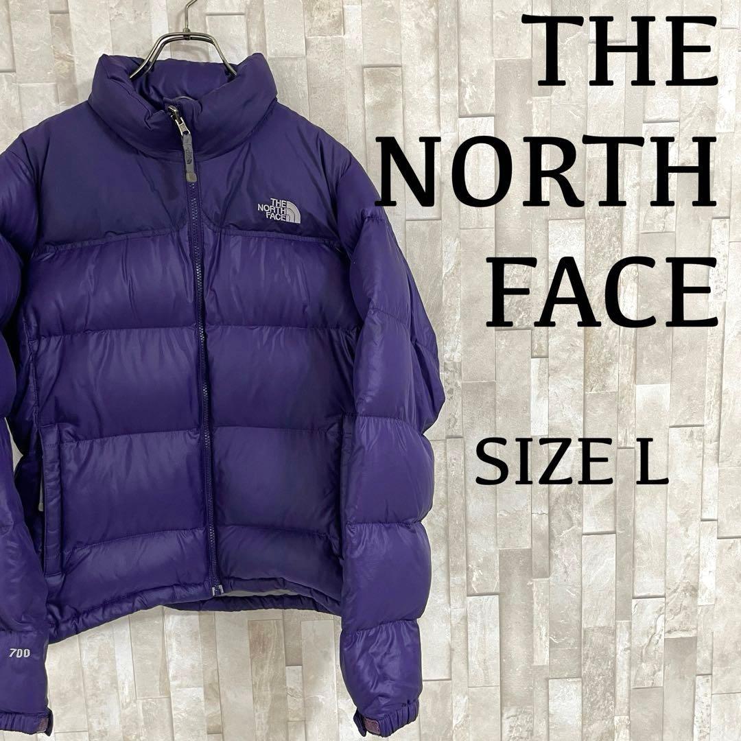 古着 THE NORTH FACE ヌプシダウンジャケット ポケッタブル L