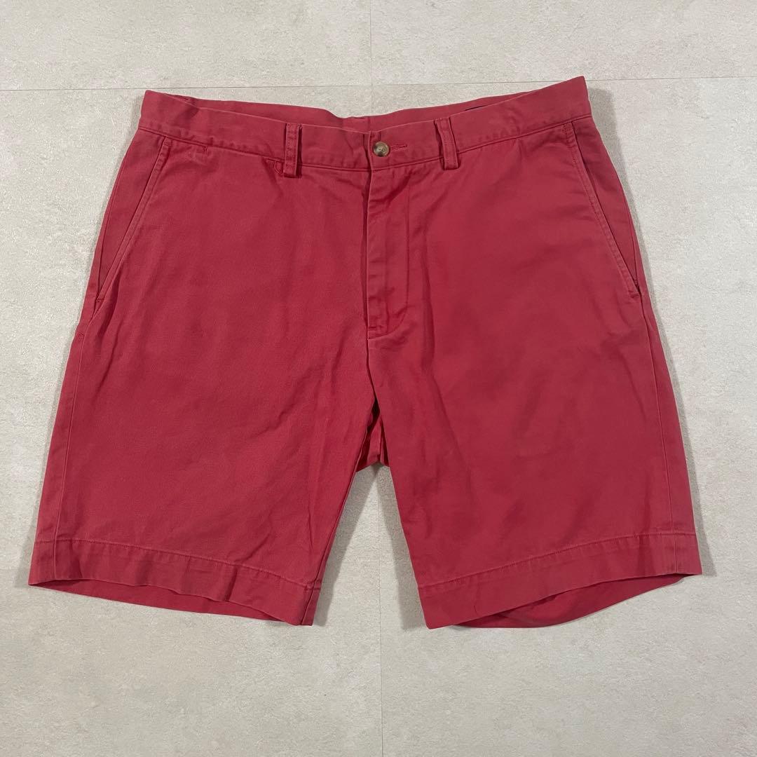 古着 POLO RALPH LAUREN ハーフパンツ サイズ33 ピンク