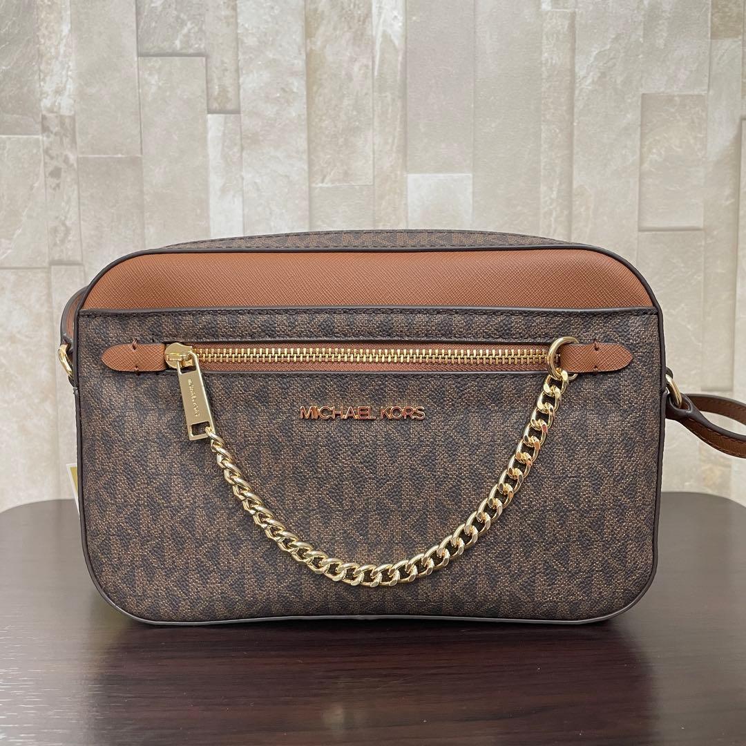 最終値下げ！訳あり新品 MICHAEL KORS ショルダーバッグ ブラウン