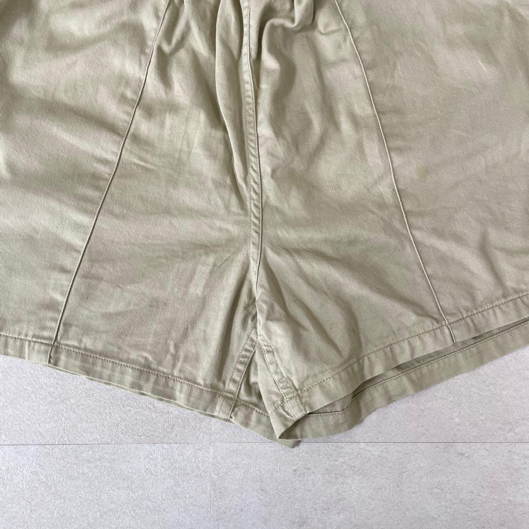 90s POLO RALPH LAUREN ハーフパンツ サイズL ベージュ