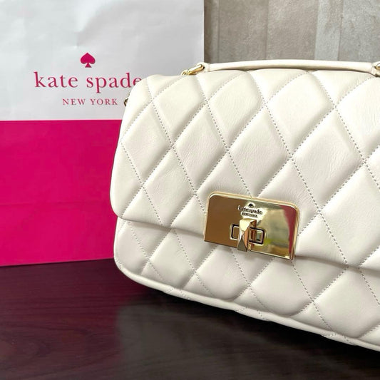 訳あり新品 kate spade ホワイト ショルダーバッグ