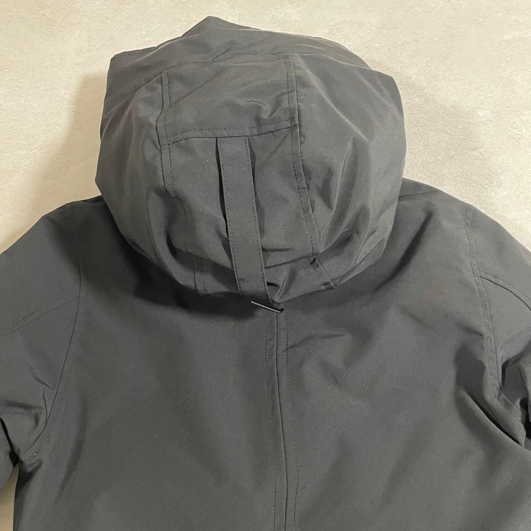 【美品】CANADA GOOSE ダウンコート ロスクレア パーカ M 黒色（画像 10/20）