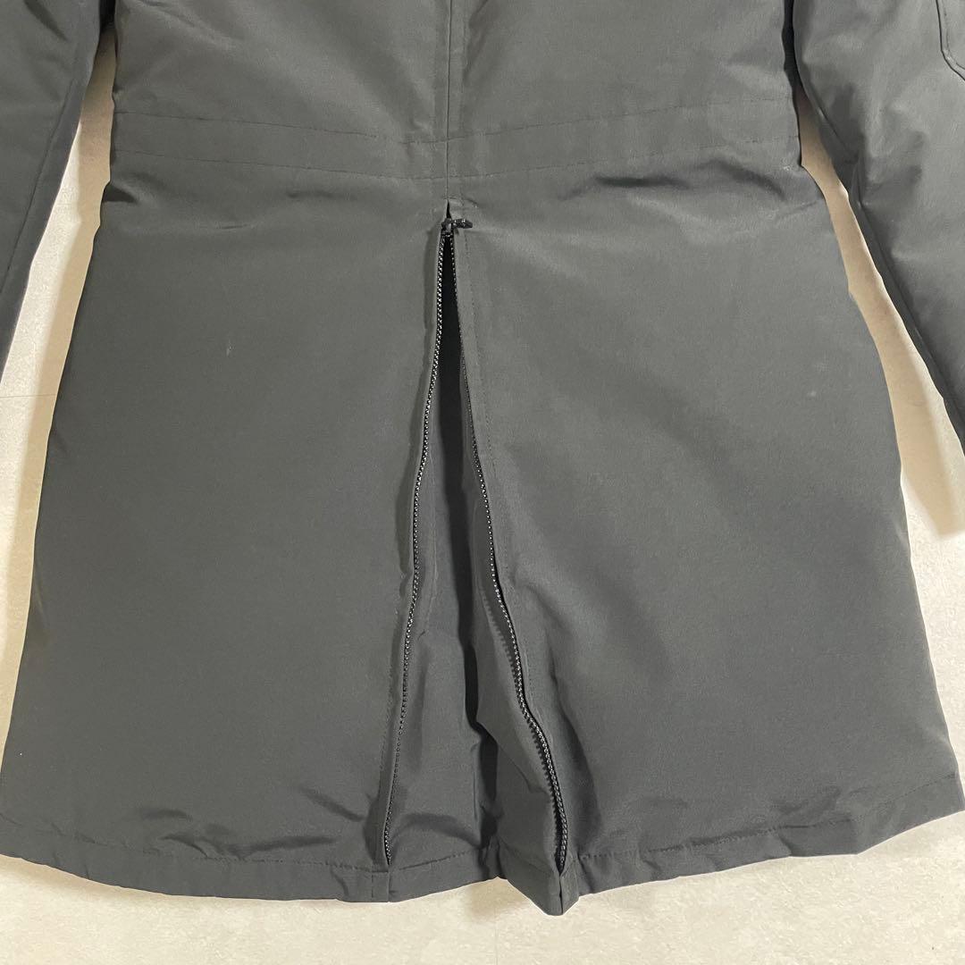 【美品】CANADA GOOSE ダウンコート ロスクレア パーカ M 黒色（画像 14/20）