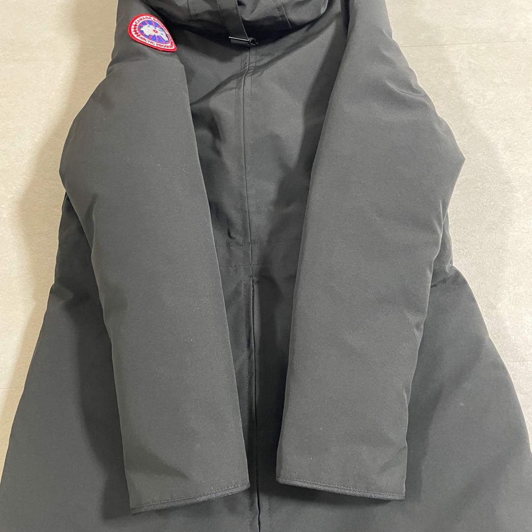 【美品】CANADA GOOSE ダウンコート ロスクレア パーカ M 黒色（画像 15/20）