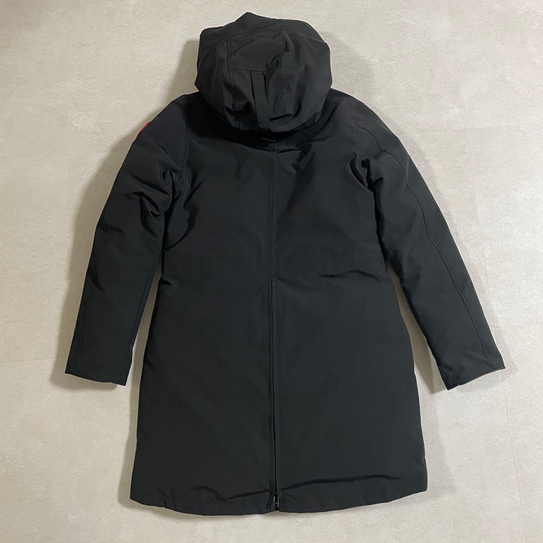 【美品】CANADA GOOSE ダウンコート ロスクレア パーカ M 黒色（画像 6/20）