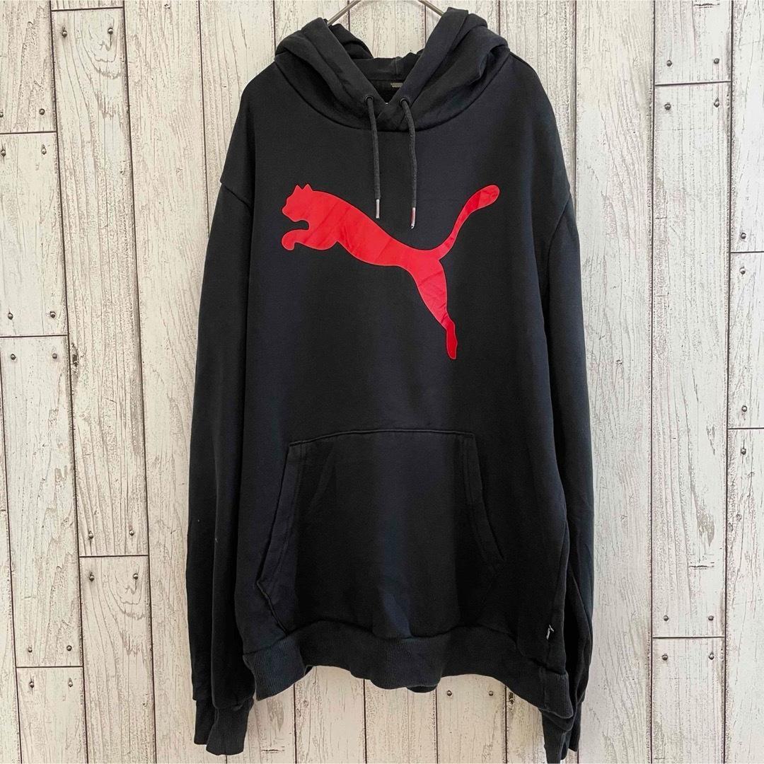 PUMA プーマ メンズ 長袖パーカー Mサイズ ブラック
