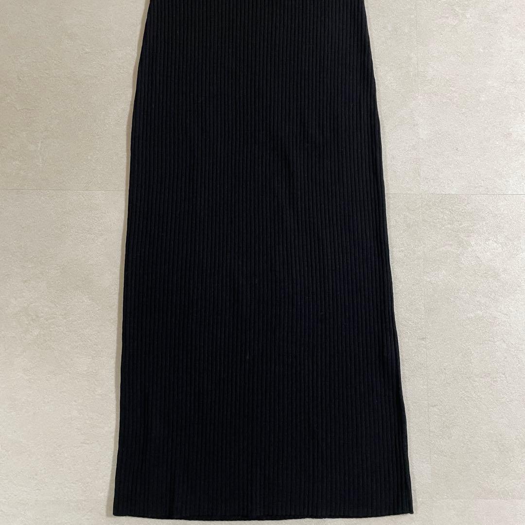 古着 MADAME NICOLE ニット ロングワンピース サイズS~M相当（画像 6/15）