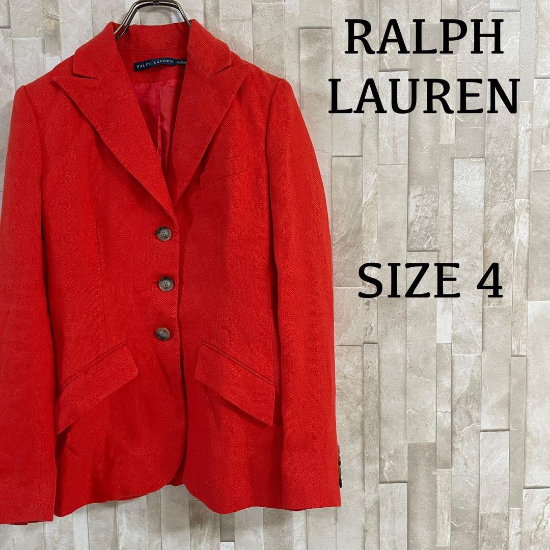 古着 RALPH LAUREN テーラードジャケット サイズ4 イタリア製（画像 1/15）