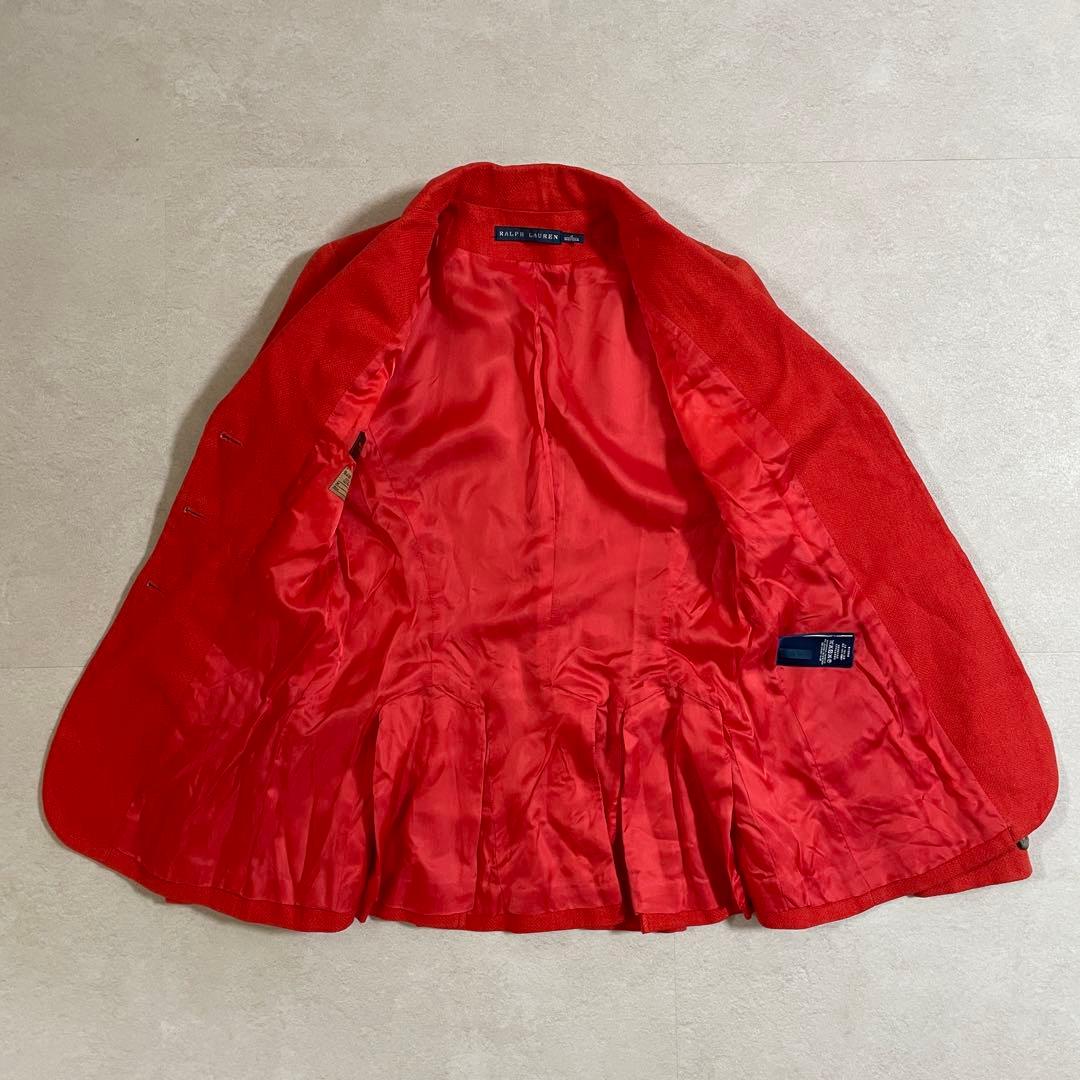 古着 RALPH LAUREN テーラードジャケット サイズ4 イタリア製（画像 4/15）