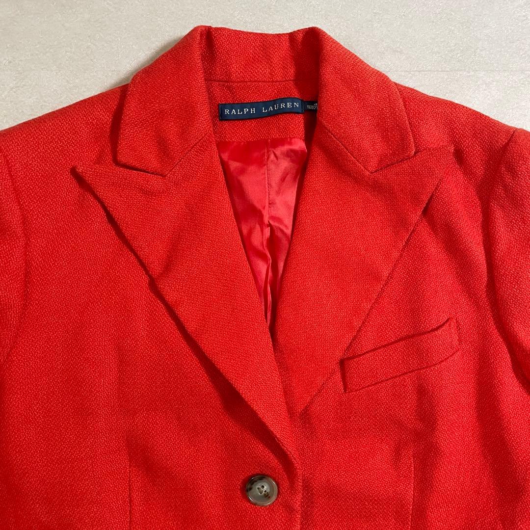 古着 RALPH LAUREN テーラードジャケット サイズ4 イタリア製（画像 7/15）