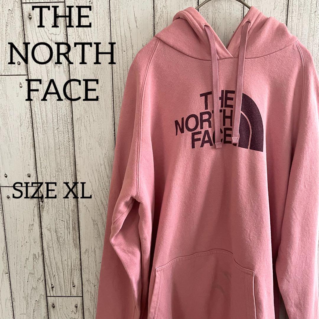 THE NORTH FACE 長袖パーカー XLサイズ ピンク