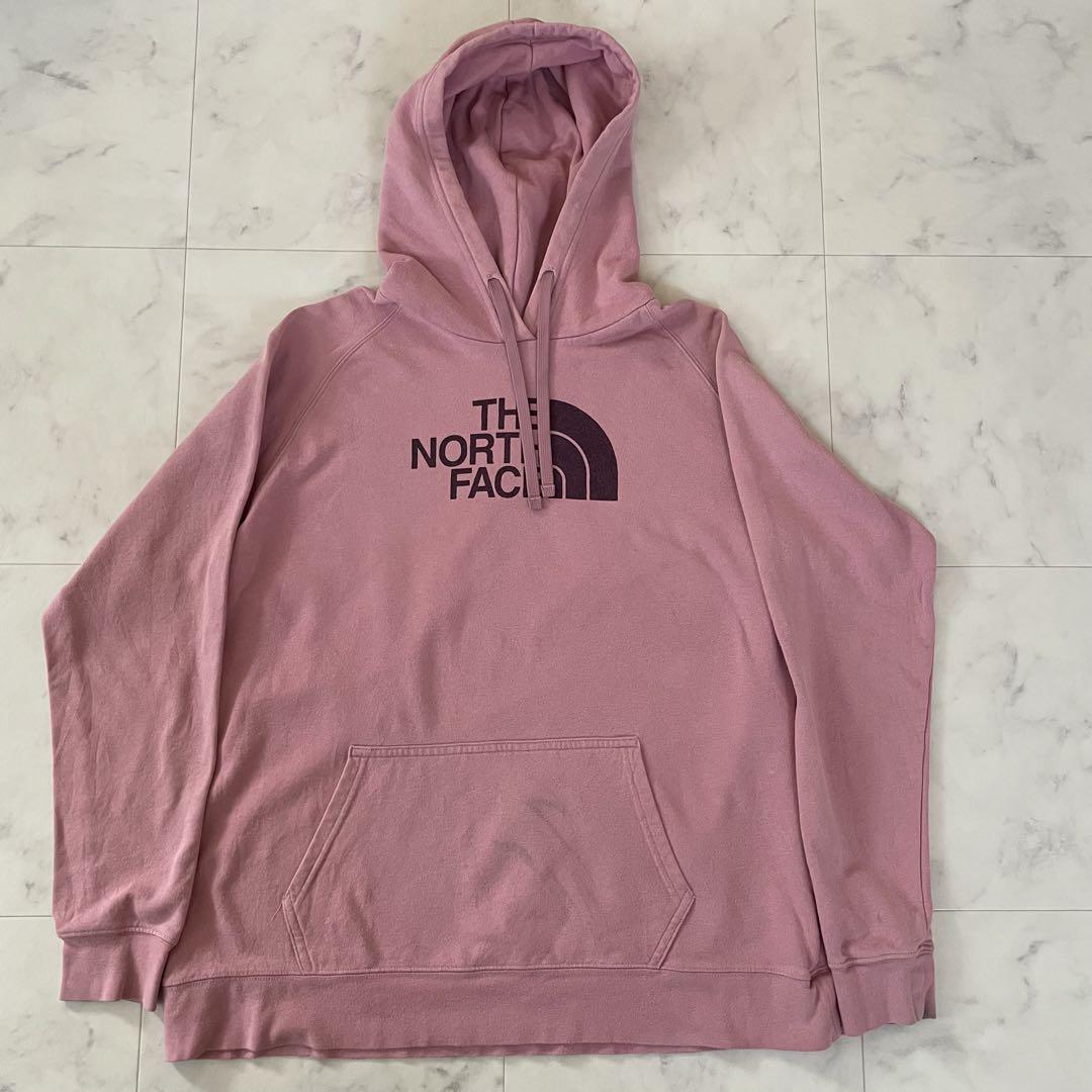 THE NORTH FACE 長袖パーカー XLサイズ ピンク