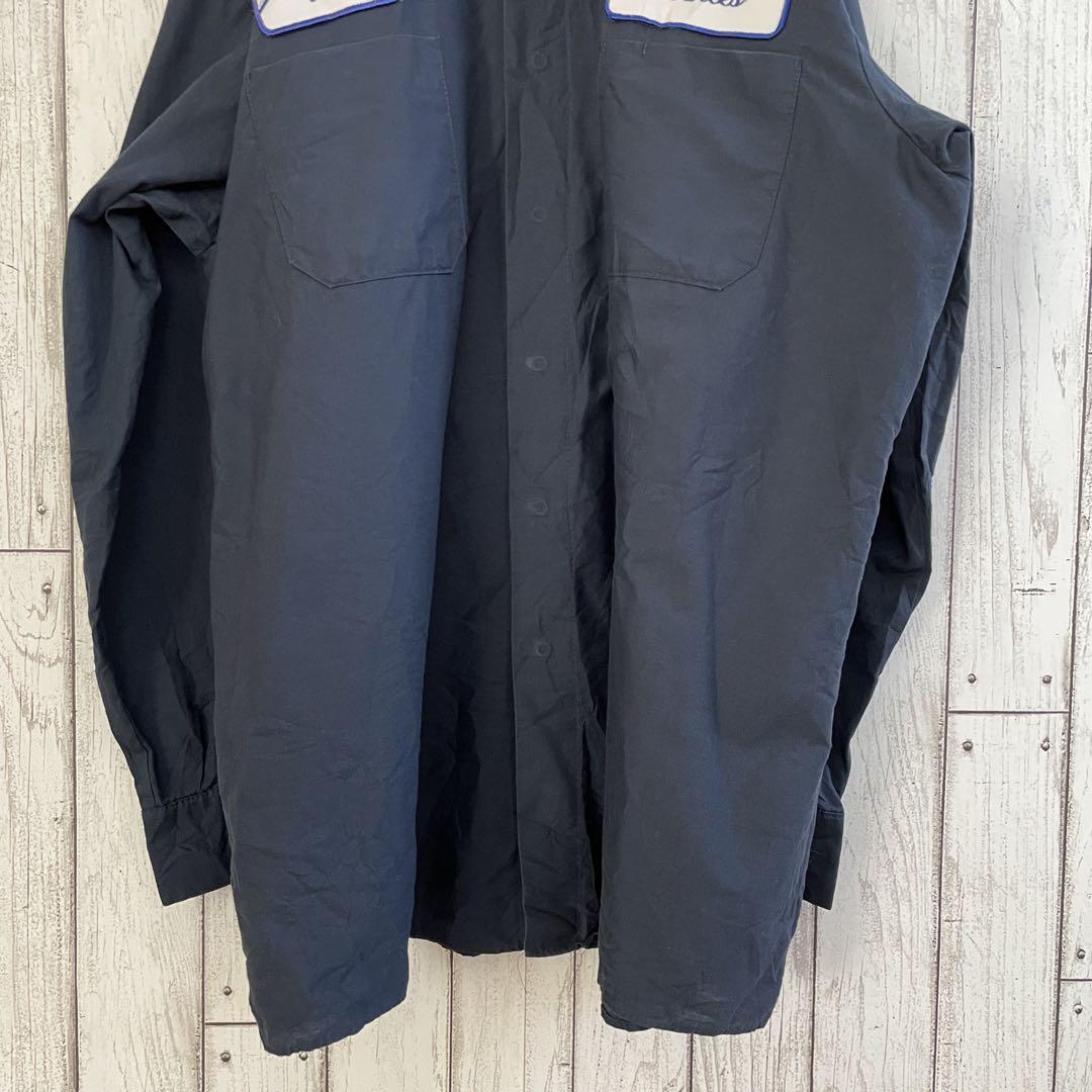 【美品】Wear Guard ARAMARK 長袖ワークシャツ 2XLサイズ