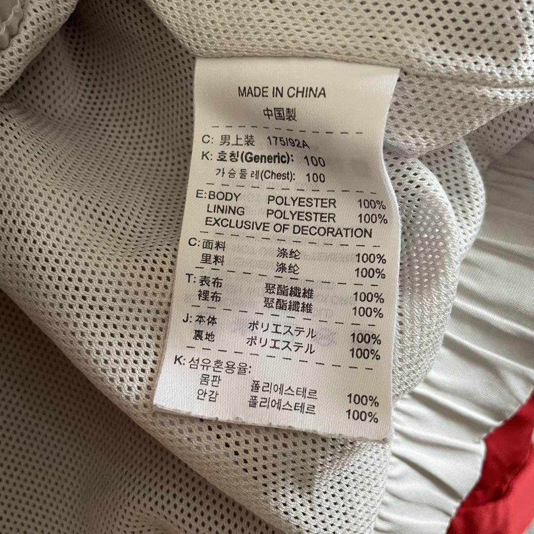 【美品】NIKE GOLF ナイロンジャケット Ｌサイズ レッド golf