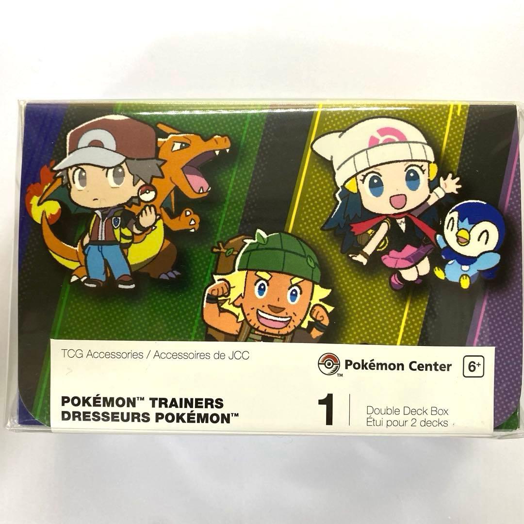 【新品未開封】海外ポケモンセンター限定 ポケモントレーナーズ ダブルデッキケース（画像 1/8）