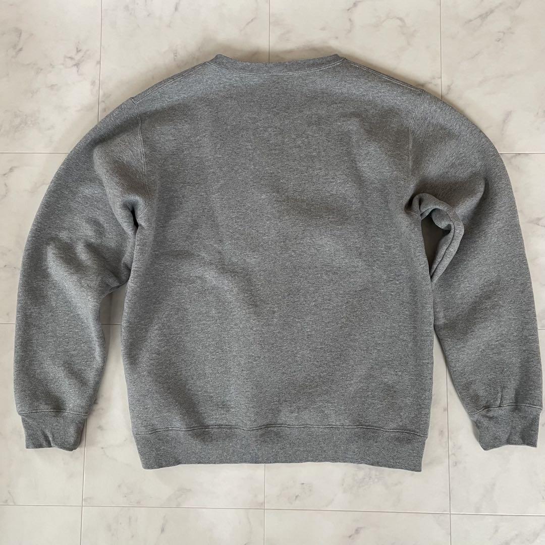 【美品】AVIREX U.S.A. メンズ トレーナー XLサイズ グレー