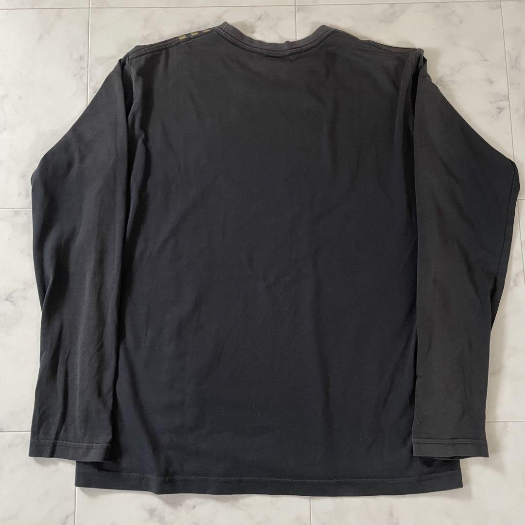 【美品】adidas ロングTシャツ Ｌサイズ ブラック
