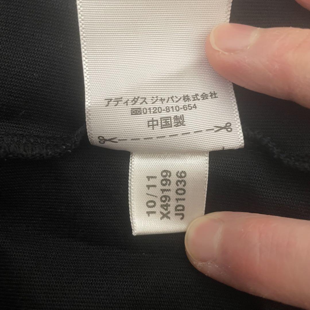 【美品】adidas ロングTシャツ Ｌサイズ ブラック