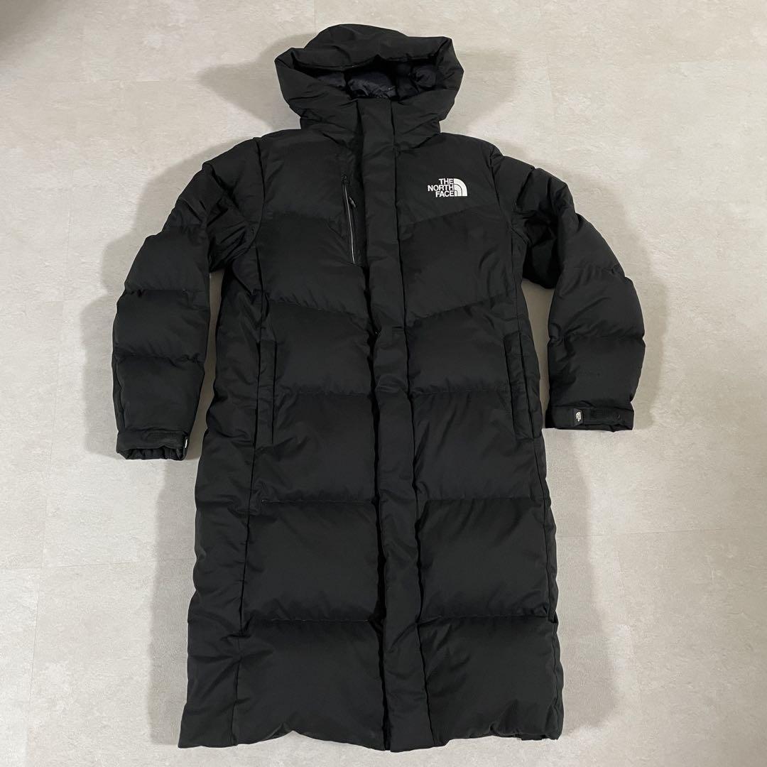 THE NORTH FACE ロングダウンジャケット DRYVENT 黒色 M