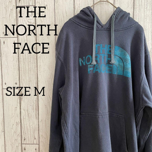 THE NORTH FACE 長袖パーカー Mサイズ ネイビー