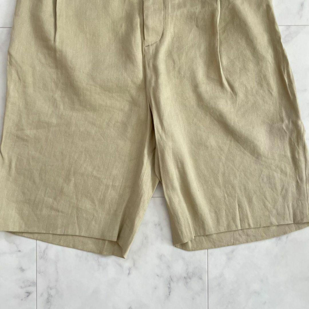 【新品未使用】INED イネド レディース ハーフパンツ 7サイズ ベージュ