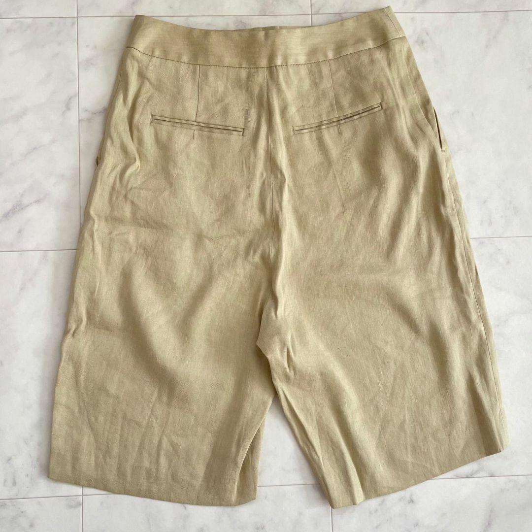 【新品未使用】INED イネド レディース ハーフパンツ 7サイズ ベージュ