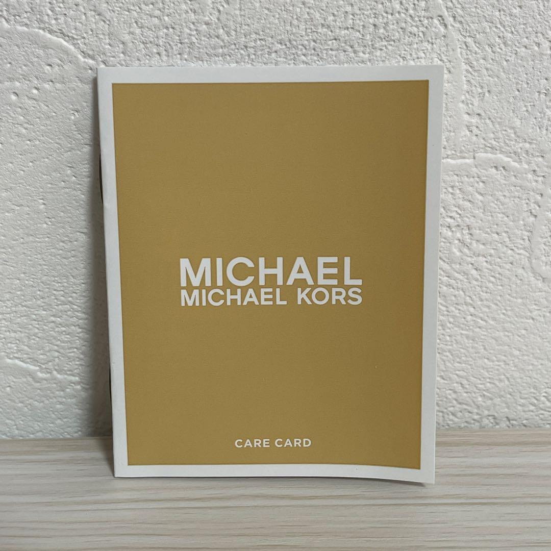 早い者勝ち！訳あり新品 MICHAEL KORS 二つ折り財布 シグネチャー柄（画像 12/12）