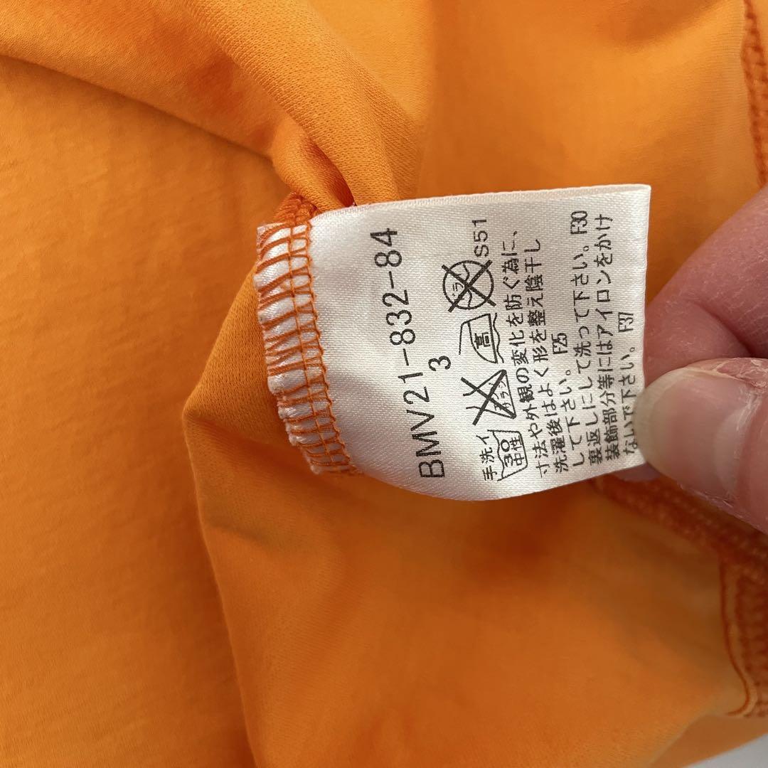 BURBERRY 半袖ポロシャツ 3サイズ オレンジ