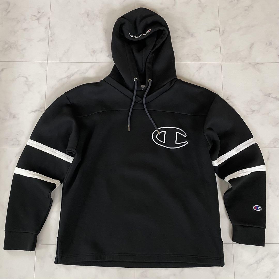 【限定コラボ】Champion × XLARGE 長袖パーカー Mサイズ